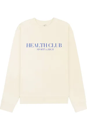 Sporty & Rich Stay Hydrated Health Club sweatshirt