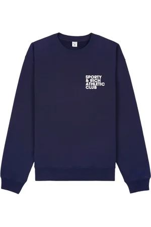 Sporty & Rich Logo-print cotton sweatshirt
