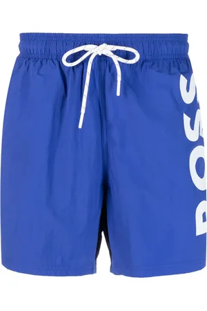 HUGO BOSS Octopus logo-print swim shorts