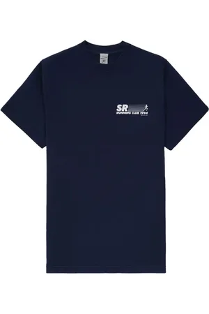 Sporty & Rich SR Running Club cotton T-shirt