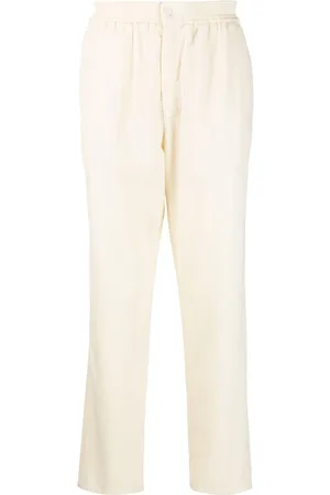 BONSAI Straight-leg virgin-wool trousers