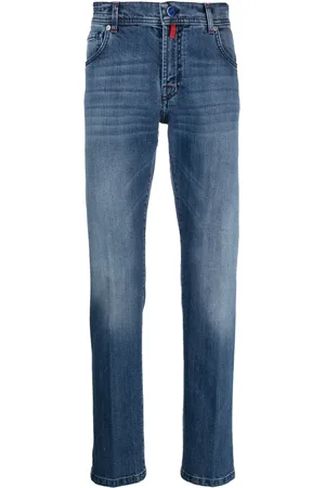 Kiton Straight-leg denim jeans