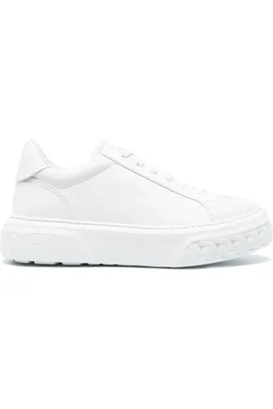 Casadei Logo-patch low-top sneakers