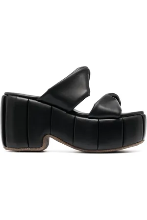 THEMOIRÈ Knot-detail 100mm platform sandals