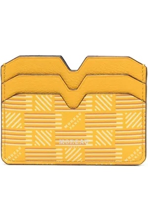 MOREAU Monogram leather cardholder