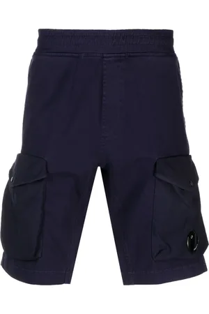 C.P. Company Lens-detail cotton cargo shorts