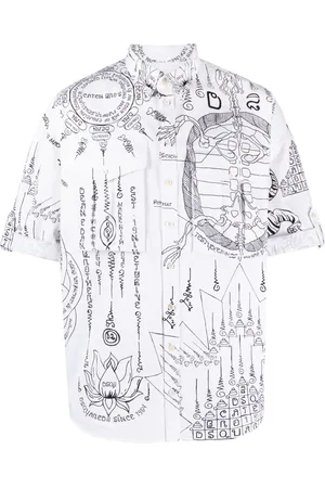 Dsquared2 Graphic-print cotton shirt
