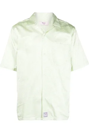 MARTINE ROSE Floral-print short-sleeve shirt