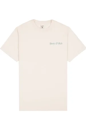 Sporty & Rich Logo-print cotton T-shirt