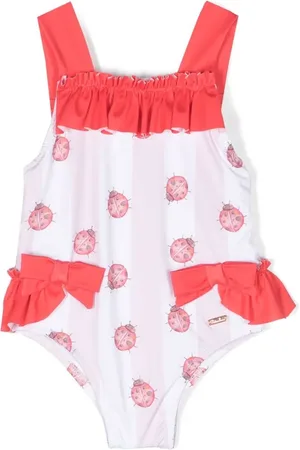 PATACHOU Ladybug printed swimsuit