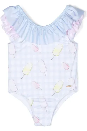 PATACHOU Ice-cream print swimsuit