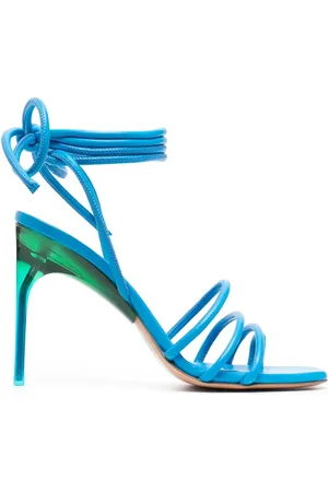 OFF-WHITE Plexi 110mm ankle-strap sandals