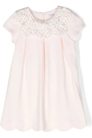 PATACHOU Scallop collar shift dress
