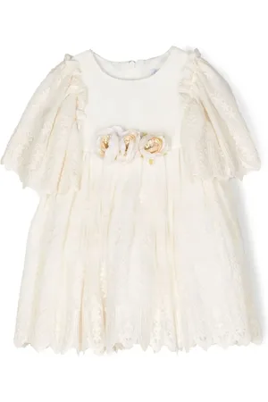 PATACHOU Lace short-sleeve dress