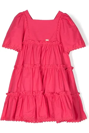 PATACHOU Ruffle-detail tiered dress