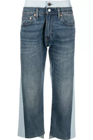 JUNYA WATANABE Two-tone cropped jeans