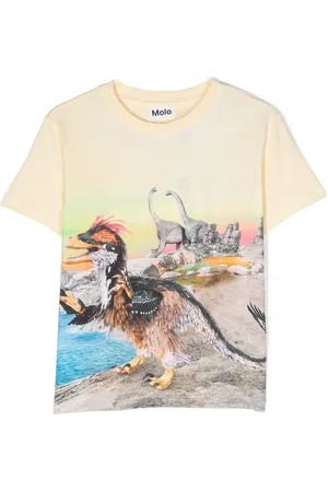Molo Graphic-print organic cotton T-shirt