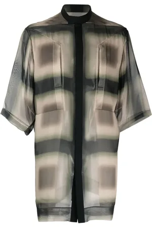 Rick Owens Semi-sheer silk shirt
