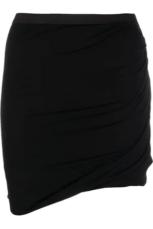 Rick Owens Asymmetric fitted skirt