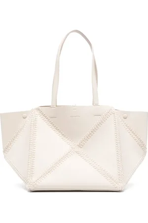 Nanushka The Origami crochet-stitch tote bag