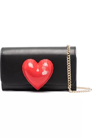 Moschino Women Wallets - Insuflated-heart foldover wallet