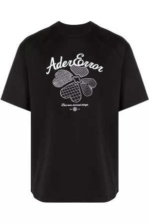 Ader Error logo-print stretch-cotton Hoodie - Farfetch