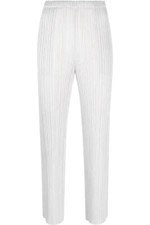 PLEATS PLEASE ISSEY MIYAKE Pliss?? cropped trousers