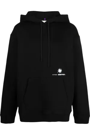OAMC Logo-print drawstring hoodie