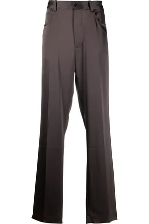 Nanushka Mid-rise straight-leg trousers