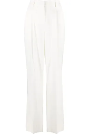 LORENA ANTONIAZZI Wide-leg straight trousers