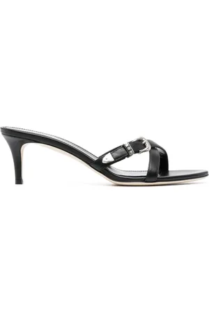 PARIS TEXAS Regina 55mm leather mules