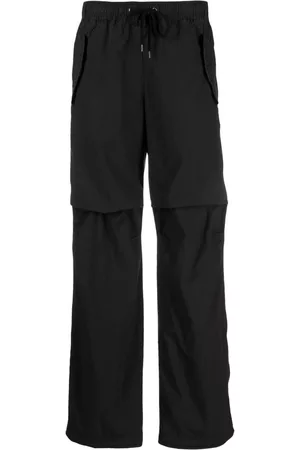 James Perse Women Pants - Draped-detail straight-leg trousers