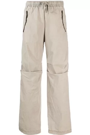 James Perse Women Pants - Draped-detail straight-leg trousers