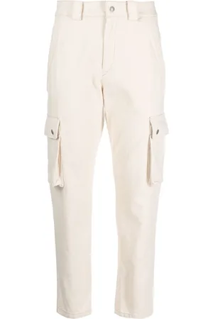 Isabel Marant Low-rise cropped cargo pants