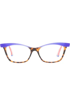 face Cat-eye frame glasses