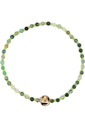 LUIS MORAIS 14kt yellow gold Light of the Majestic beaded bracelet