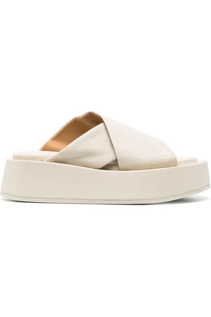 MARSÈLL Round-toe platform mules