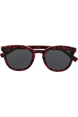 Dolce & Gabbana Leopard-print cat-eye sunglasses