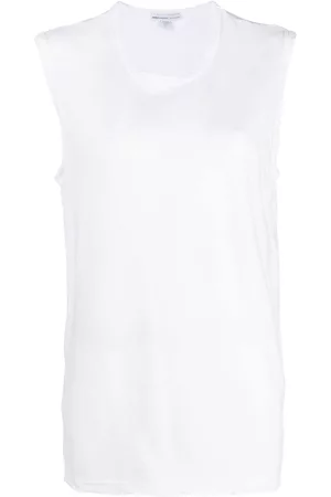 James Perse Women Vests & Camis - Round-neck cotton tank top