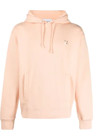 Maison Kitsuné Fox-patch cotton hoodie