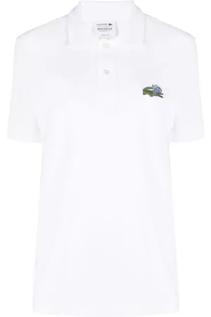 Lacoste Women Polo Shirts - Logo-patch polo shirt