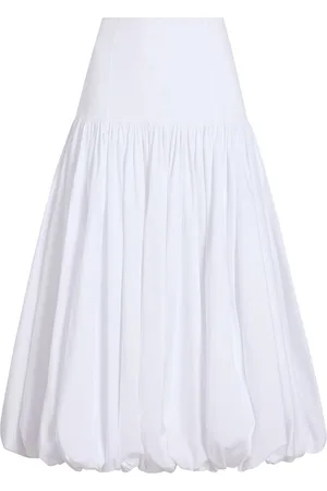 Cinq A Sept Pleated-gown skirt