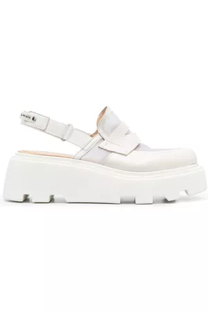 Premiata Women Brogues - Touch-strap slingback oxfords