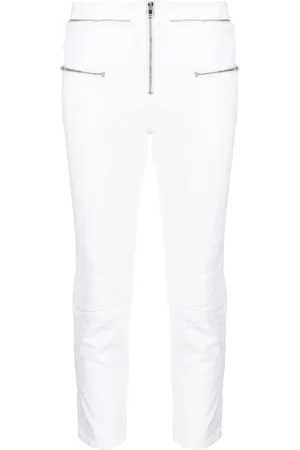 Isabel Marant Zip-embellished cropped jeans