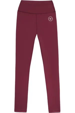 Sporty & Rich Logo-print high-waisted leggings