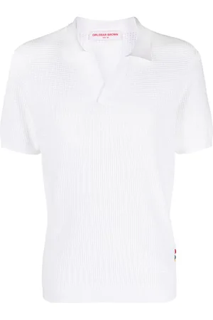 Orlebar Brown Roddy perforated polo shirt