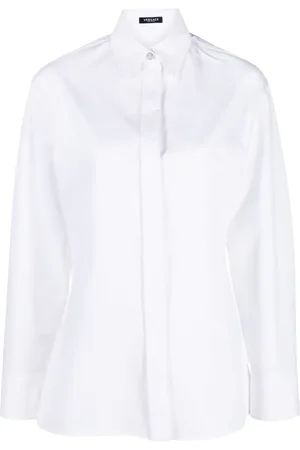 VERSACE Long-sleeve cotton shirt