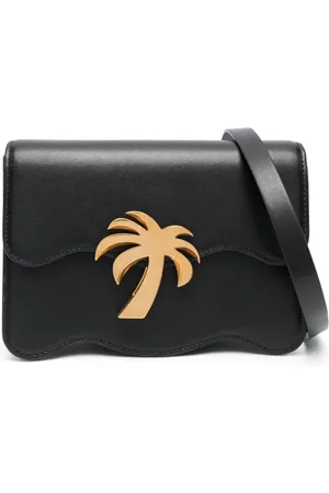 Palm Angels Palm Beach leather shoulder bag