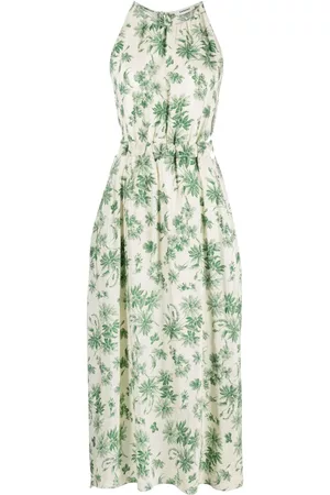 Sandro Women Printed Dresses - Annecy floral-print dress