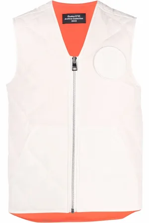 Etudes Padded logo-patch vest